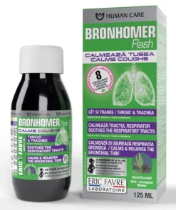 Add to wishlist Bronhomer, sirop natural pentru cai respiratorii sanatoase ce calmeaza tusea si reduce inflamatia