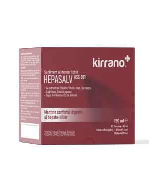 HEPASALV - mentine confortul digestiv si hepato-biliar