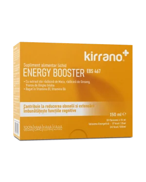 ENERGY BOOSTER - imbunatatirea functiilor cognitive, reducerea oboselii si extenuării