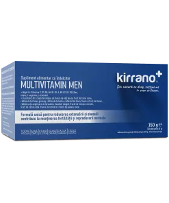 MULTIVITAMIN MEN – Supliment alimentar pentru barbati activi, cu L-Arginina, L-Treonina, vitamine si minerale