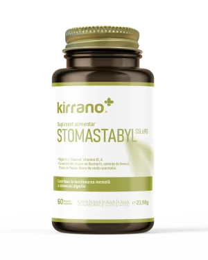 STOMASTABYL – digestie echilibrata si raspuns natural la stresul organismului
